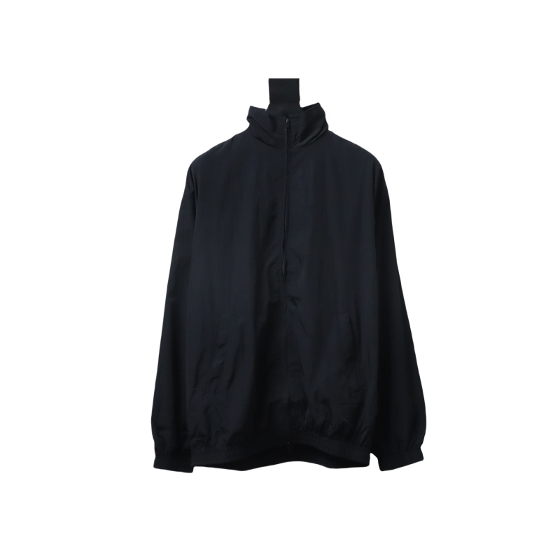 Balenciaga Yellow Tape Stand-Up Collar Jacket