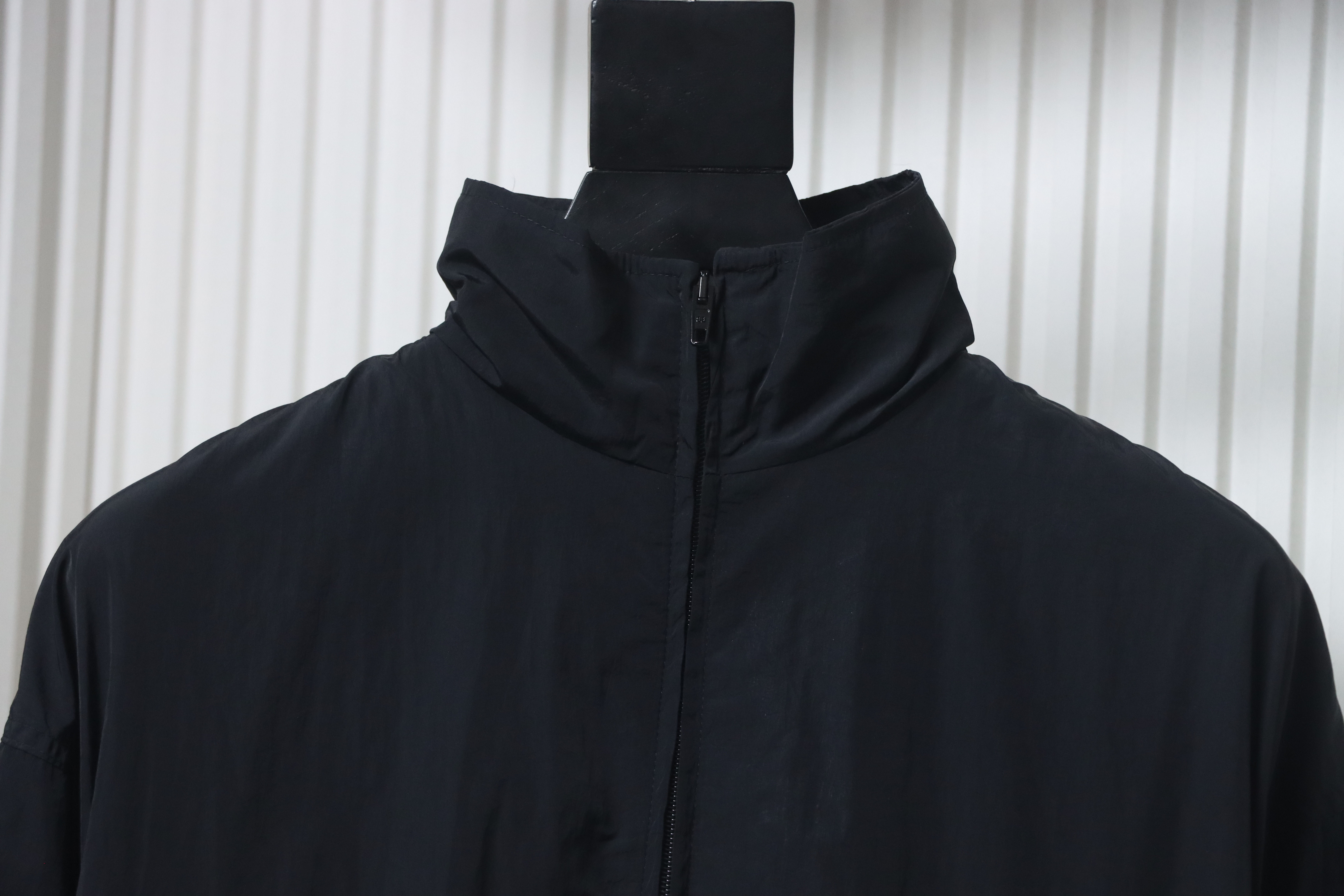 Balenciaga Yellow Tape Stand-Up Collar Jacket