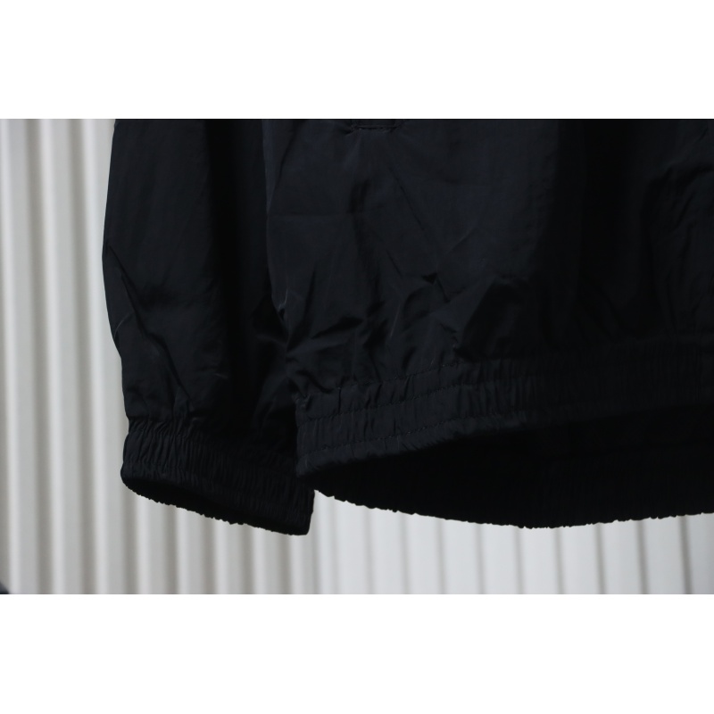 Balenciaga Yellow Tape Stand-Up Collar Jacket