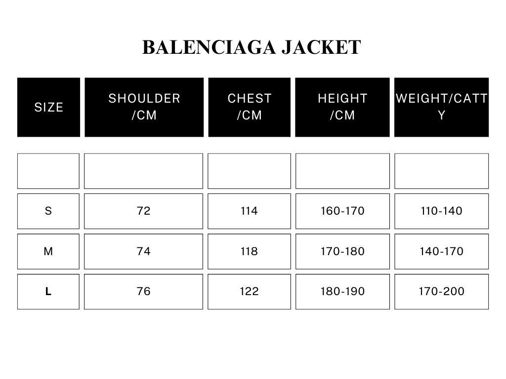 Balenciaga Yellow Tape Stand-Up Collar Jacket