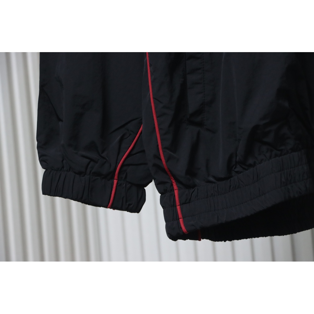 Balenciaga Zippered Jacket with Embroidered Lettering