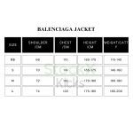 Balenciaga Zippered Jacket with Embroidered Lettering