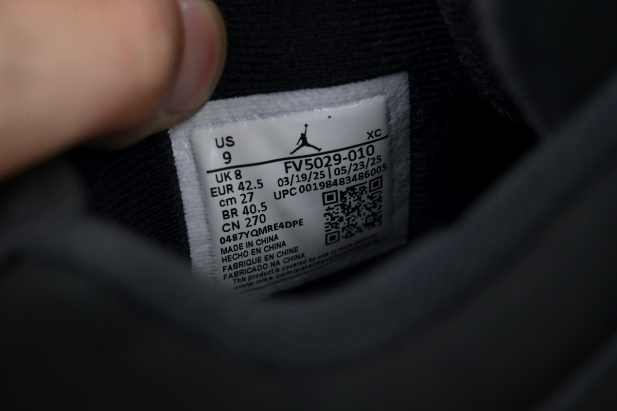 PK God Batch Air Jordan 4 Retro Black Cat (2025) FV5029-010