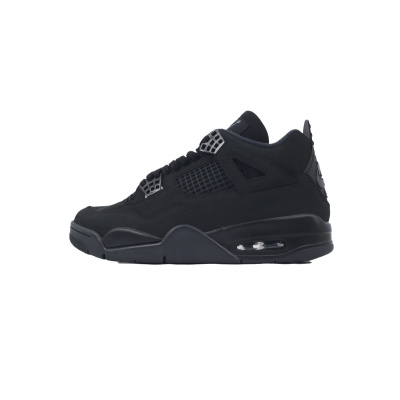 PK God Batch Air Jordan 4 Retro Black Cat (2025) FV5029-010 01