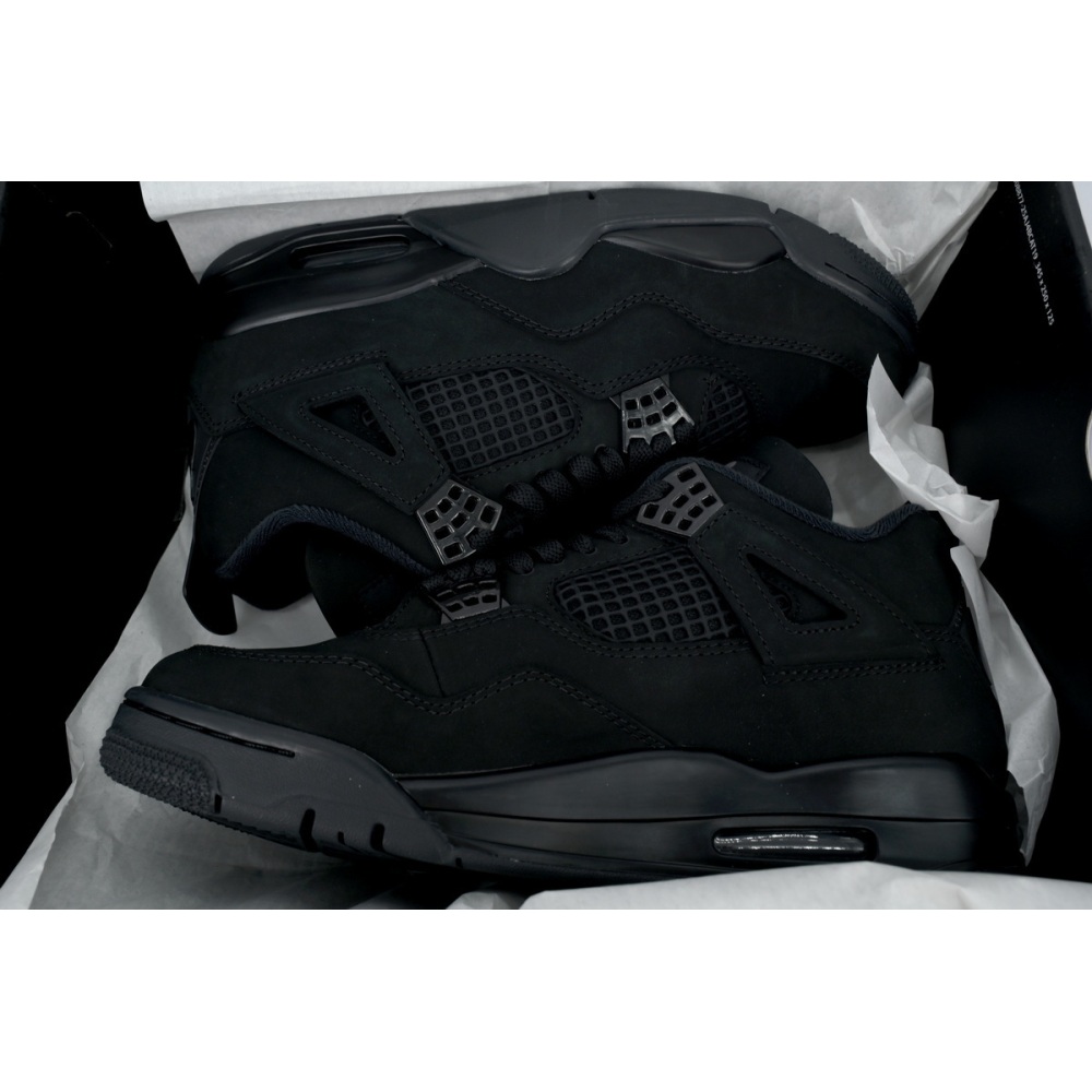 PK God Batch Air Jordan 4 Retro Black Cat (2025) FV5029-010