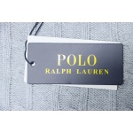 Ralph Lauren 25FW Small Label Knit Sweetheart Neck Sweater Grey