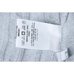 Ralph Lauren 25FW Small Label Knit Sweetheart Neck Sweater Grey