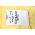 Ralph Lauren 25FW Small Label Knit Sweetheart Neck Sweater Yellow