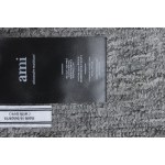 Ami 23Fw Heart Jacquard Turtleneck Sweater Black