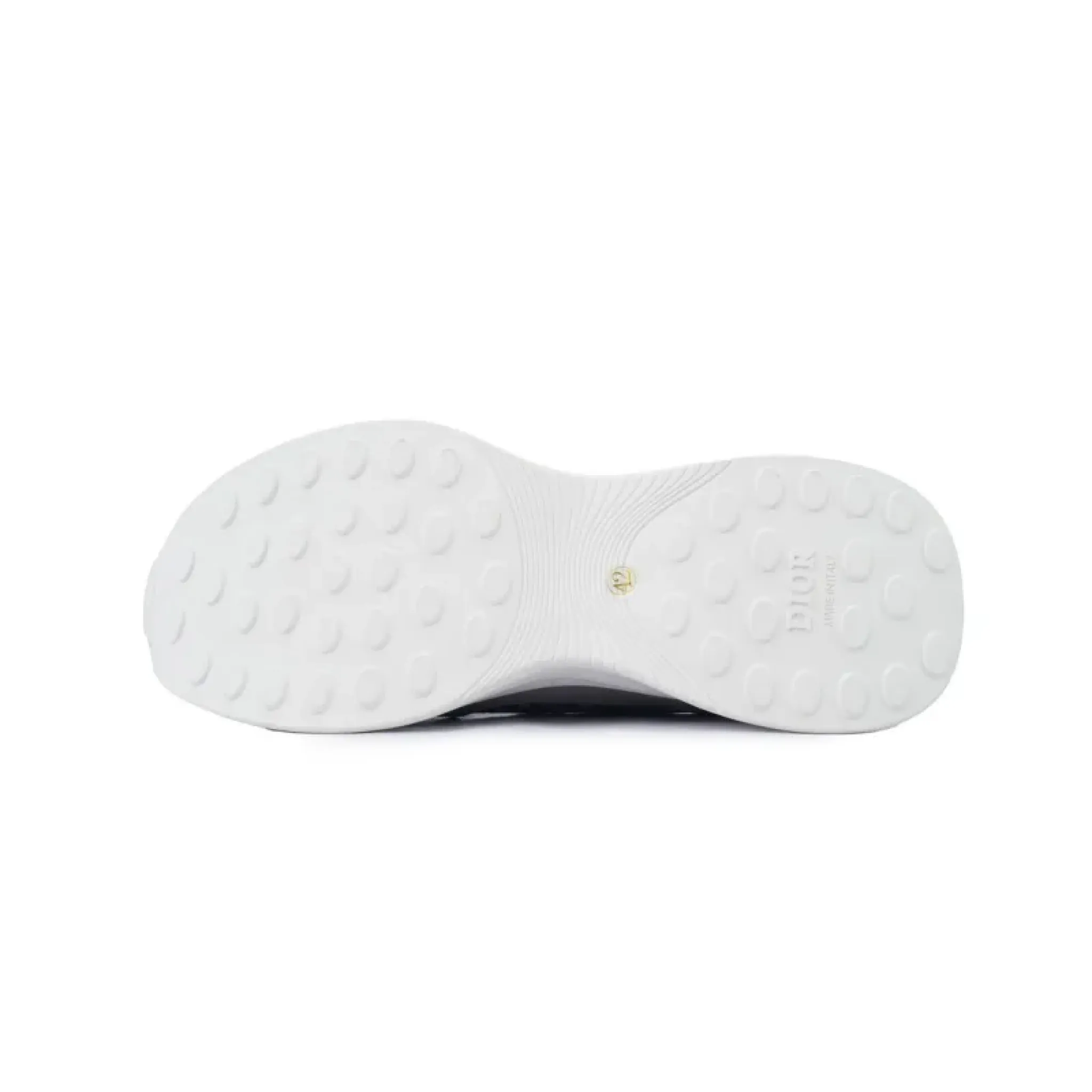 Dior B25 Runner Grey Smooth Calfskin Oblique Jacquard 3SN299ZIR- H165