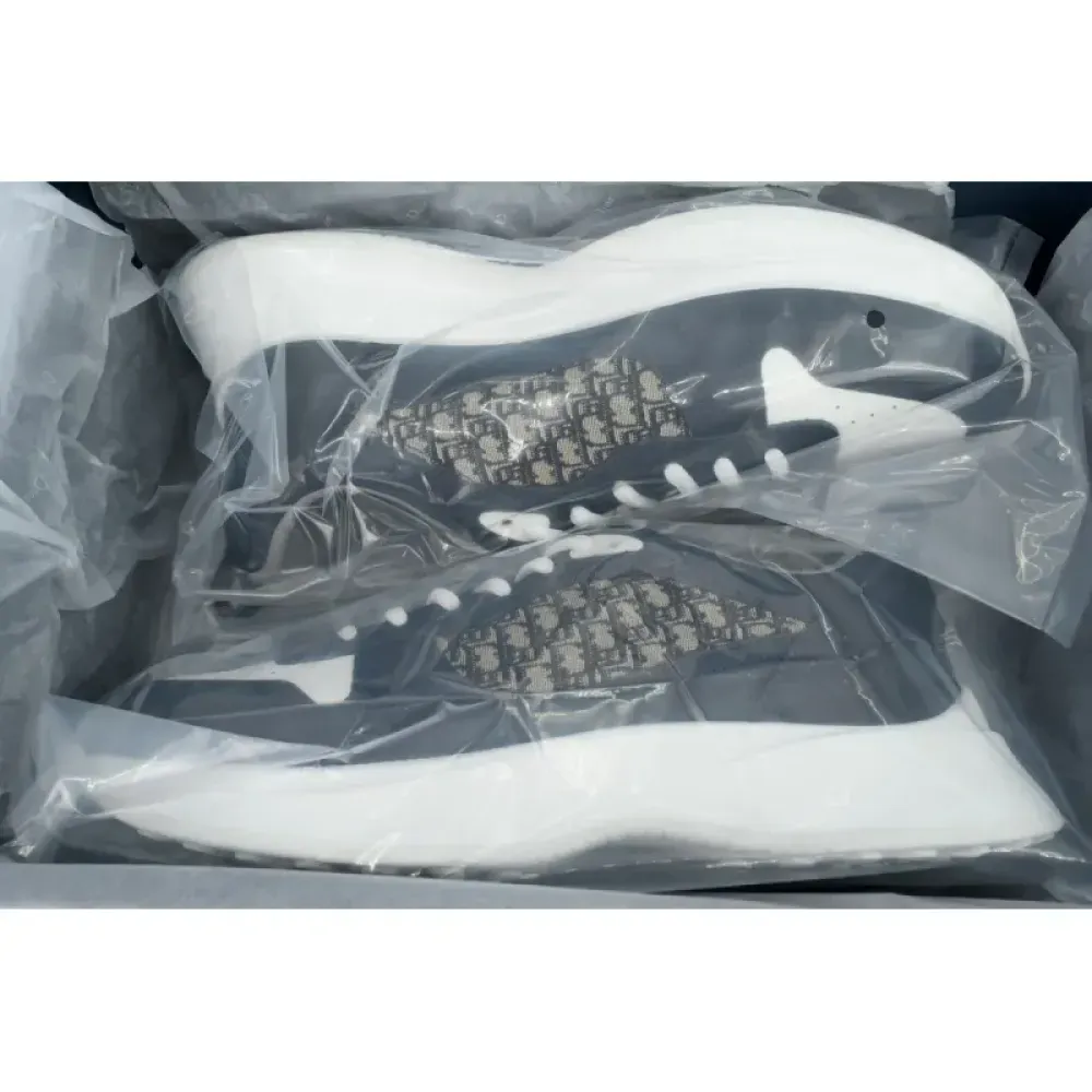 Dior B25 Runner Navy Blue Oblique Jacquard 3SN299ZIR-H561