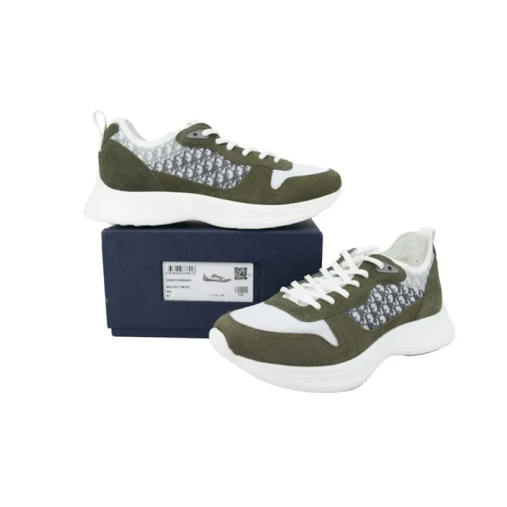 Dior B25 Runner Olive Green 3SN283ZMI-H066