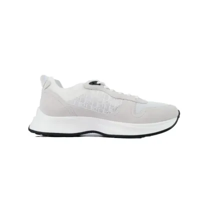 Dior B25 Runner White Oblique Suede 3SN259YTR-H069 02