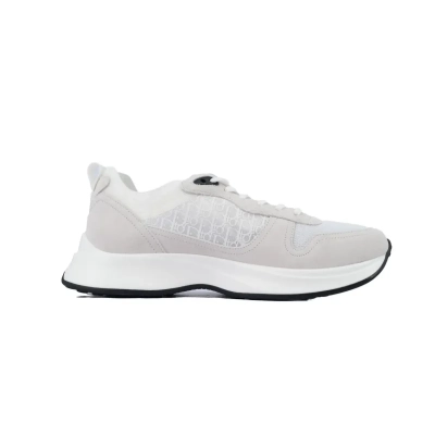 Dior B25 Runner White Oblique Suede 3SN259YTR-H069 02