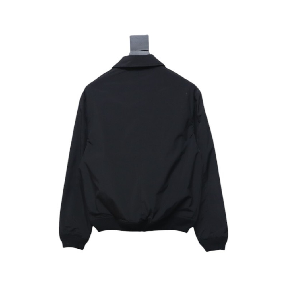 Ralph Lauren 2025ss Classic Lapel Executive Wellington Jacket Black