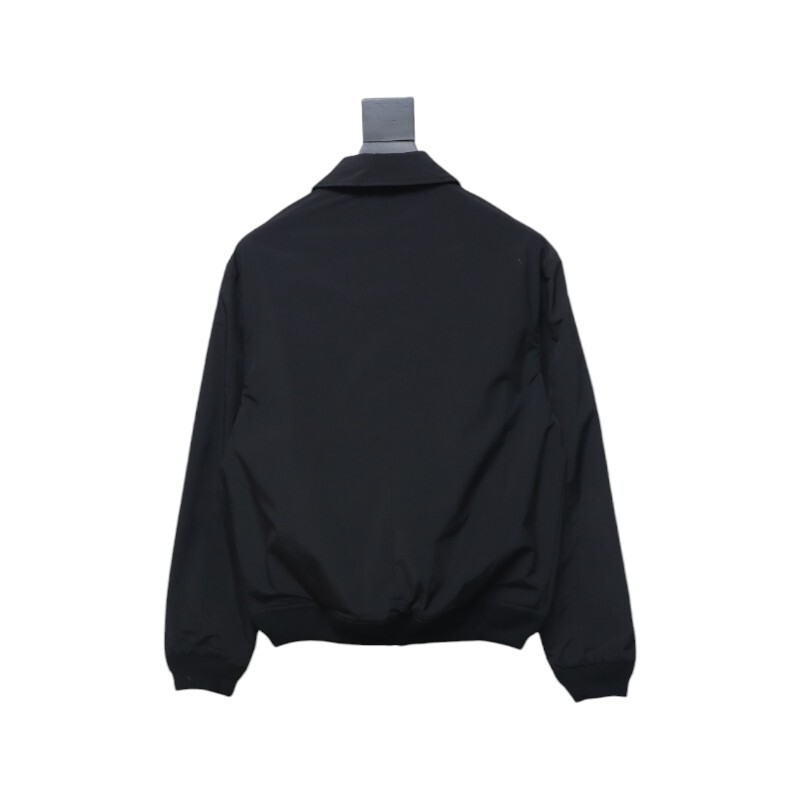 Ralph Lauren 2025ss Classic Lapel Executive Wellington Jacket Black