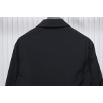 Ralph Lauren 2025ss Classic Lapel Executive Wellington Jacket Black
