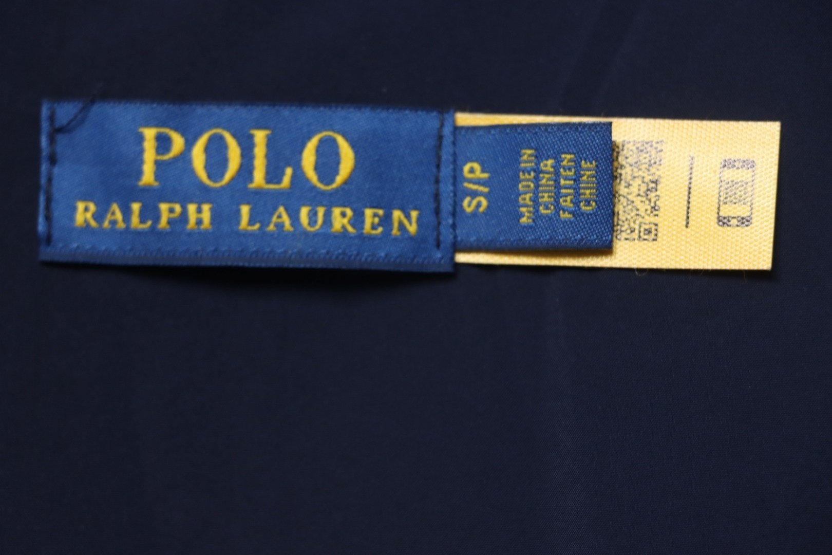 Ralph Lauren 2025ss Classic Lapel Executive Wellington Jacket Blue