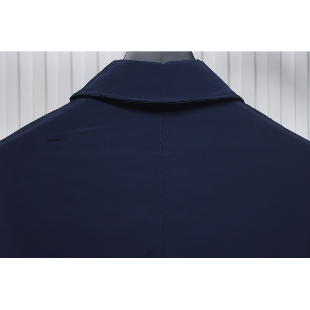 Ralph Lauren 2025ss Classic Lapel Executive Wellington Jacket Blue