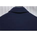Ralph Lauren 2025ss Classic Lapel Executive Wellington Jacket Blue
