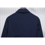 Ralph Lauren 2025ss Classic Lapel Executive Wellington Jacket Blue
