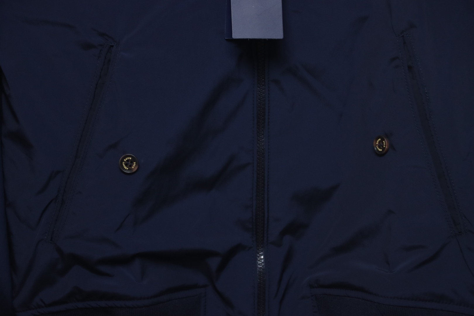 Ralph Lauren 2025ss Classic Lapel Executive Wellington Jacket Blue