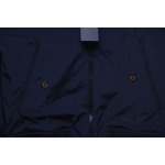 Ralph Lauren 2025ss Classic Lapel Executive Wellington Jacket Blue