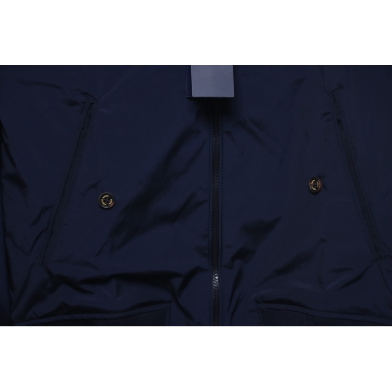 Ralph Lauren 2025ss Classic Lapel Executive Wellington Jacket Blue