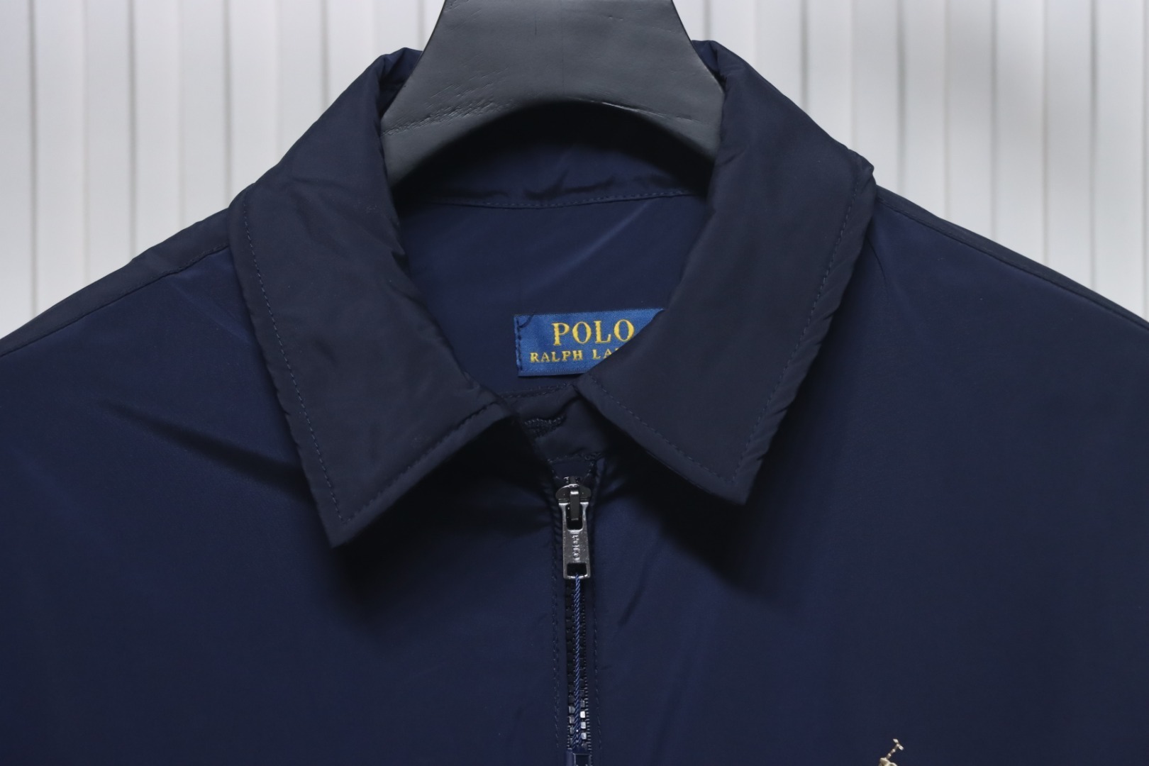 Ralph Lauren 2025ss Classic Lapel Executive Wellington Jacket Blue