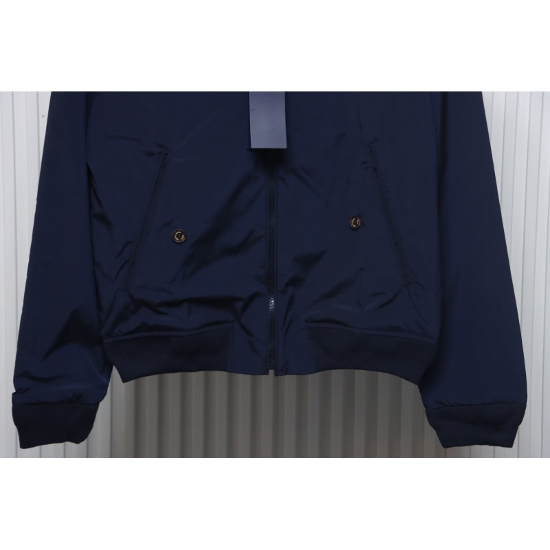 Ralph Lauren 2025ss Classic Lapel Executive Wellington Jacket Blue