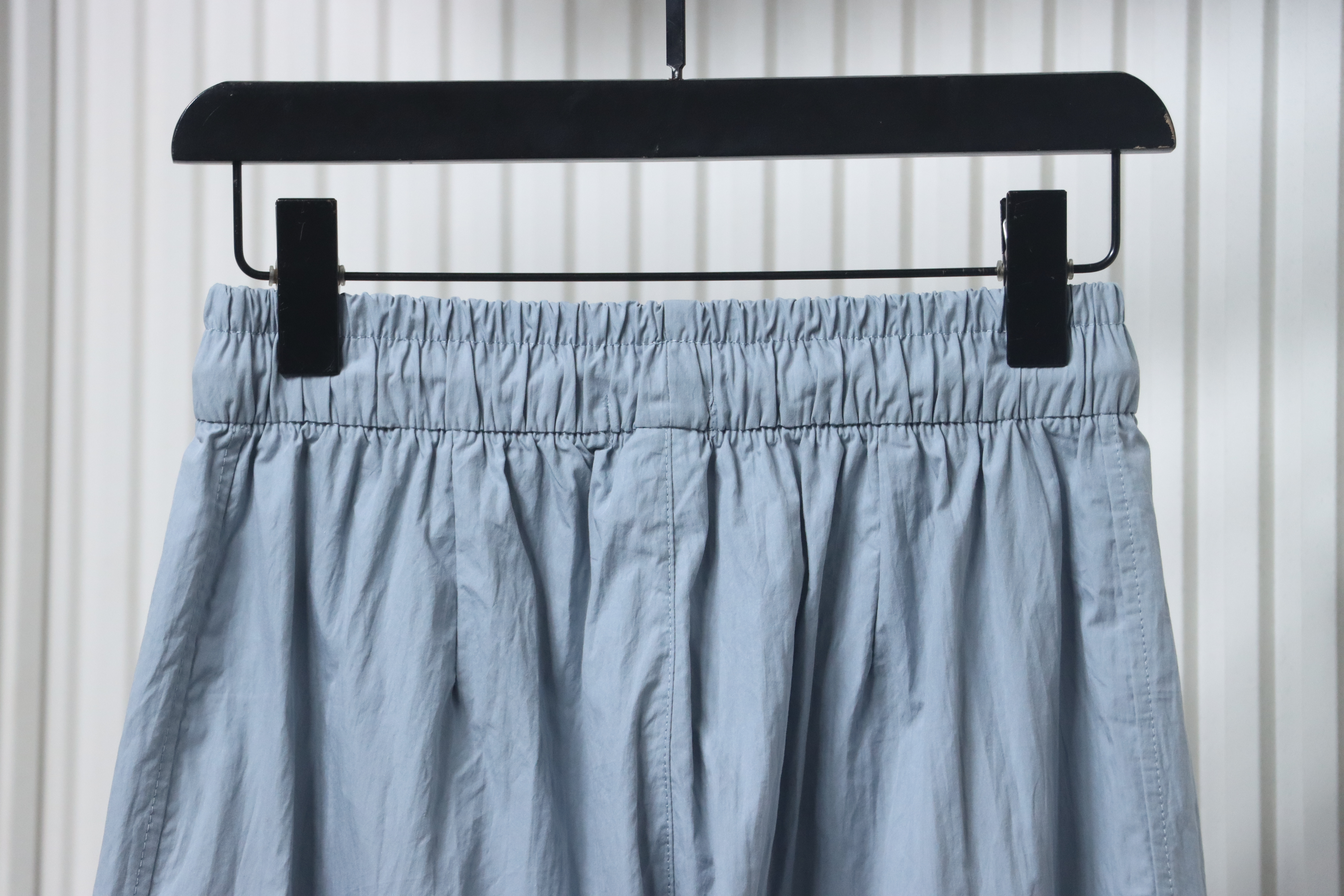 Ralph Lauren 24Fw Embroidered Small Logo Nylon Pants Blue