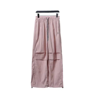 Ralph Lauren 24Fw Embroidered Small Logo Nylon Pants Pink 01