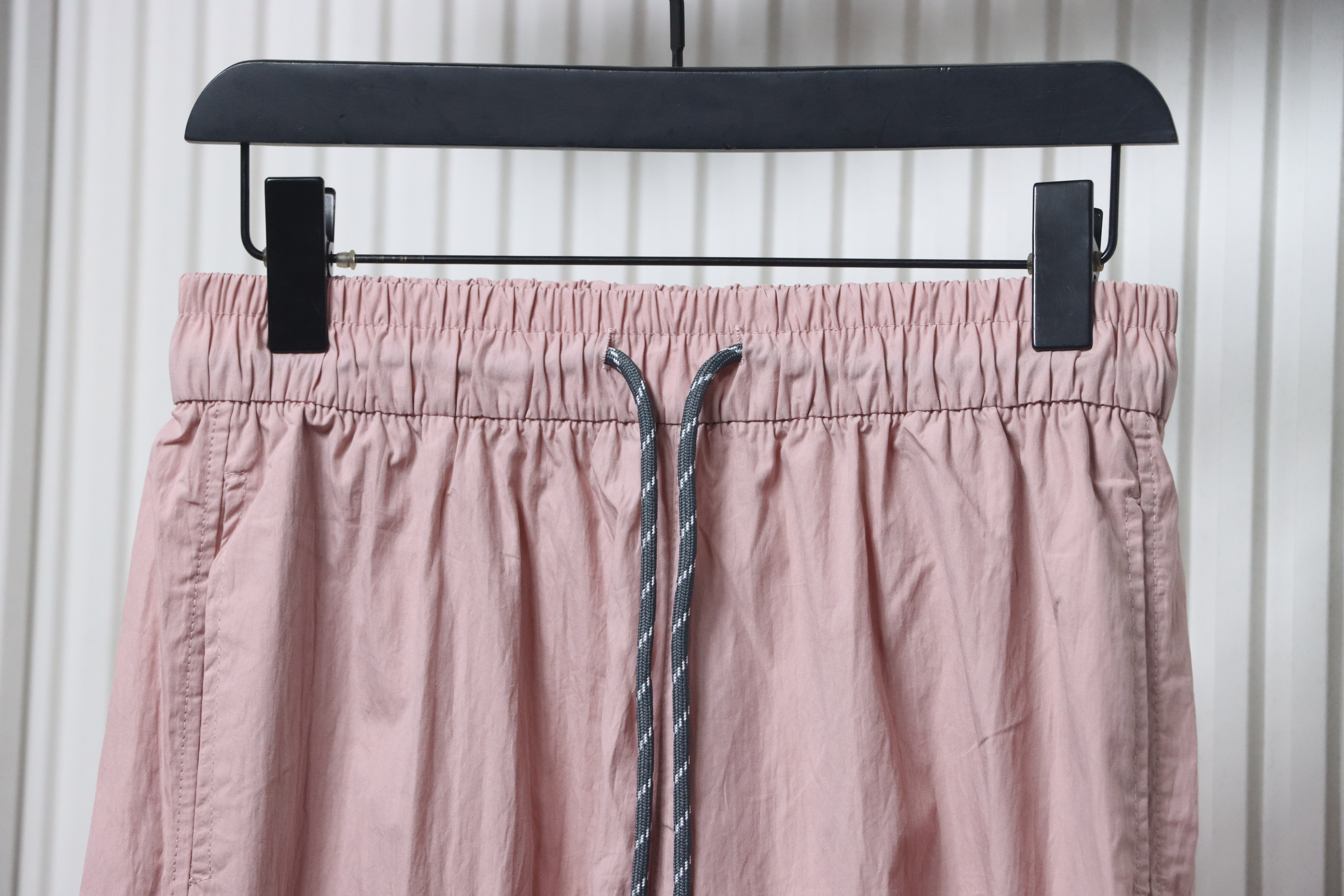 Ralph Lauren 24Fw Embroidered Small Logo Nylon Pants Pink