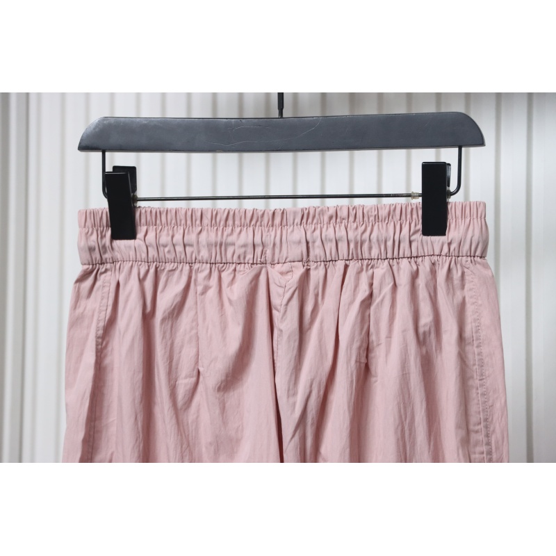Ralph Lauren 24Fw Embroidered Small Logo Nylon Pants Pink