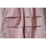 Ralph Lauren 24Fw Embroidered Small Logo Nylon Pants Pink