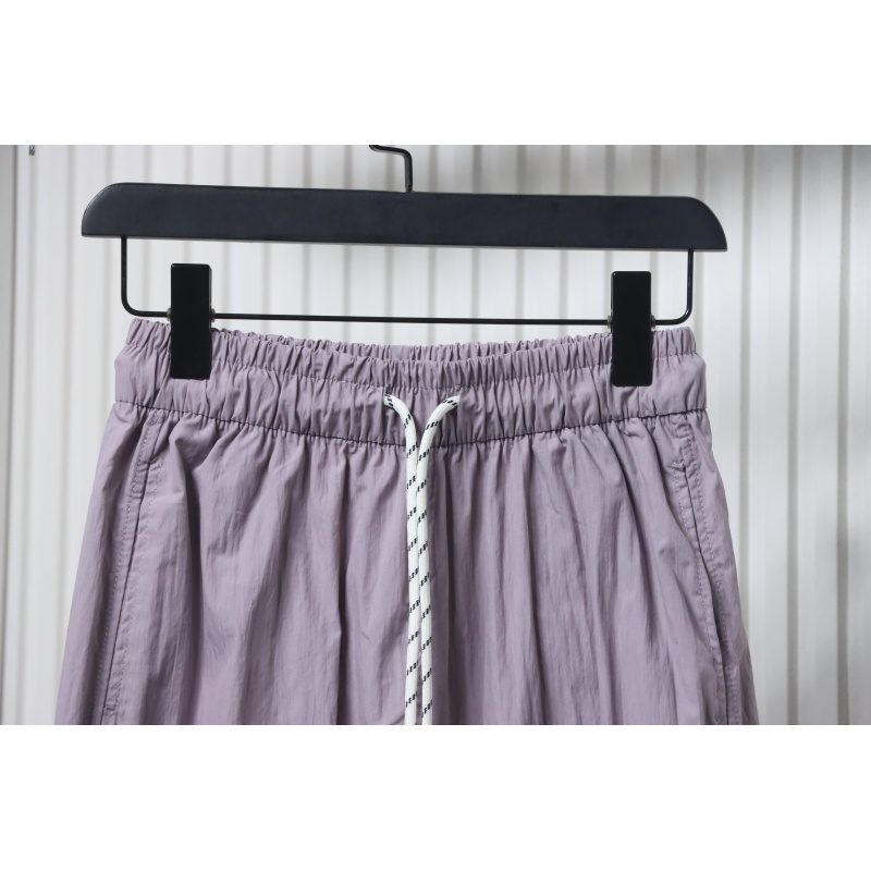 Ralph Lauren 24Fw Embroidered Small Logo Nylon Pants Purple