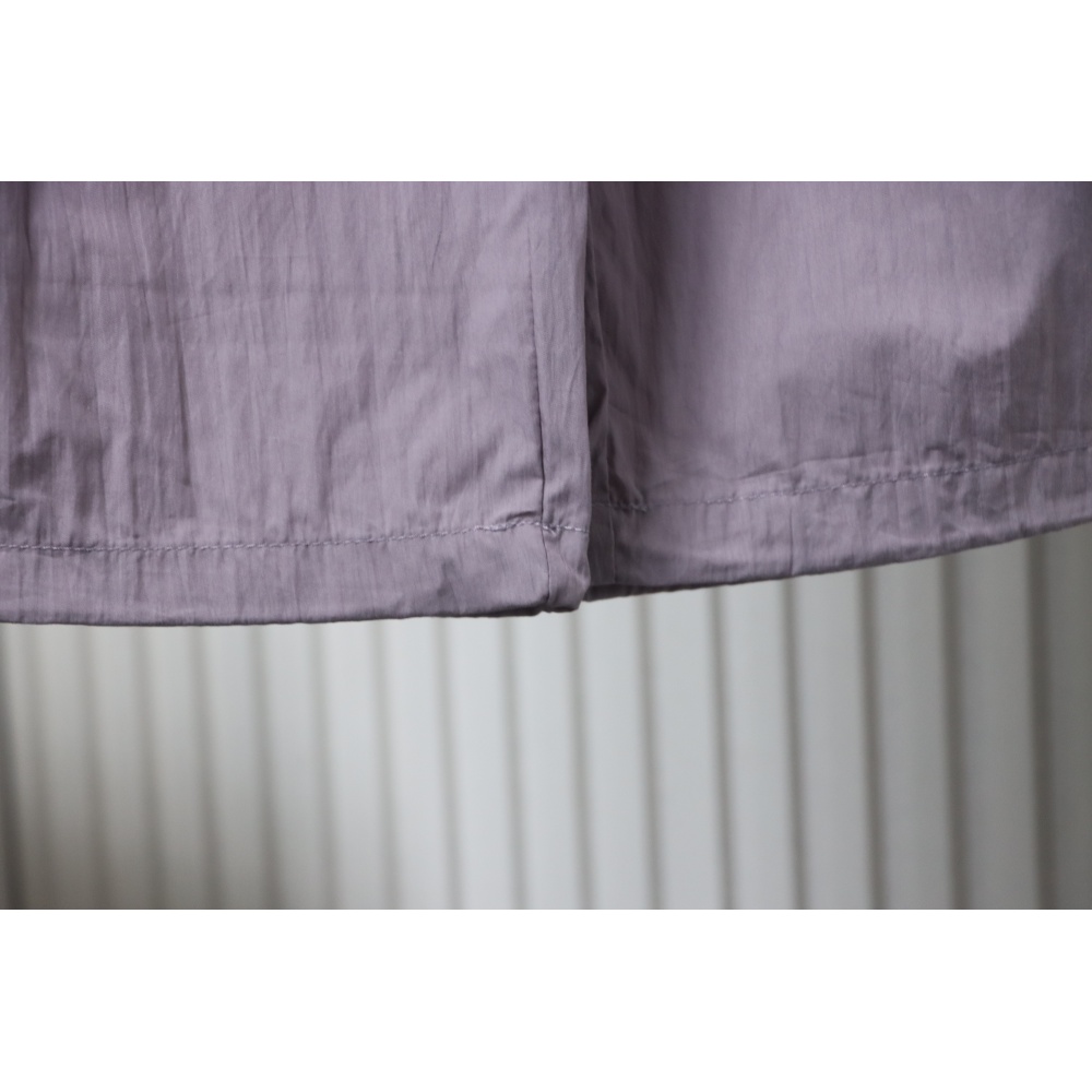 Ralph Lauren 24Fw Embroidered Small Logo Nylon Pants Purple