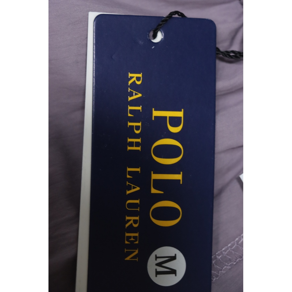Ralph Lauren 24Fw Embroidered Small Logo Nylon Pants Purple