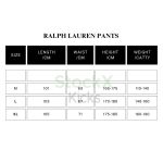 Ralph Lauren 24Fw Embroidered Small Logo Nylon Pants Purple