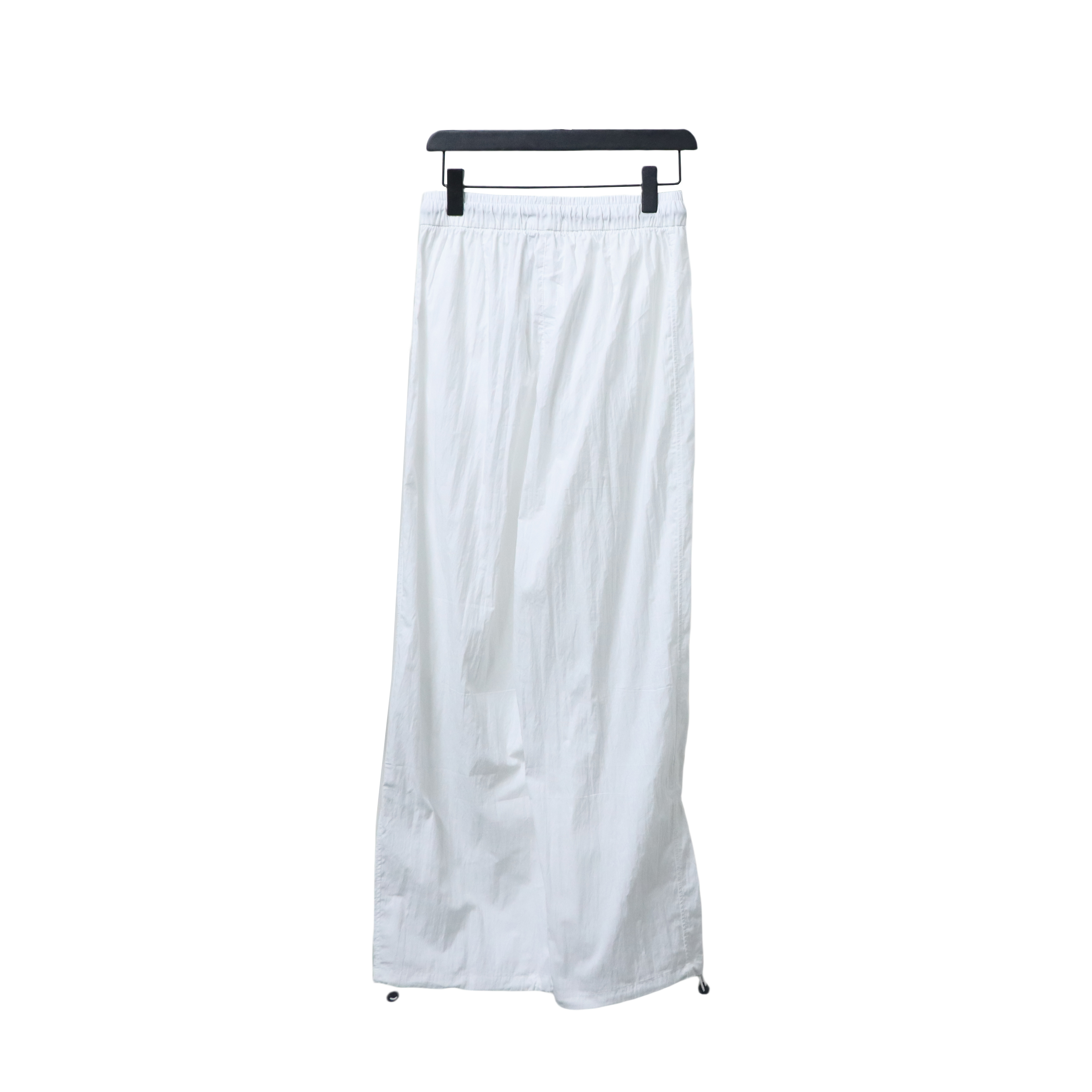 Ralph Lauren 24Fw Embroidered Small Logo Nylon Pants White