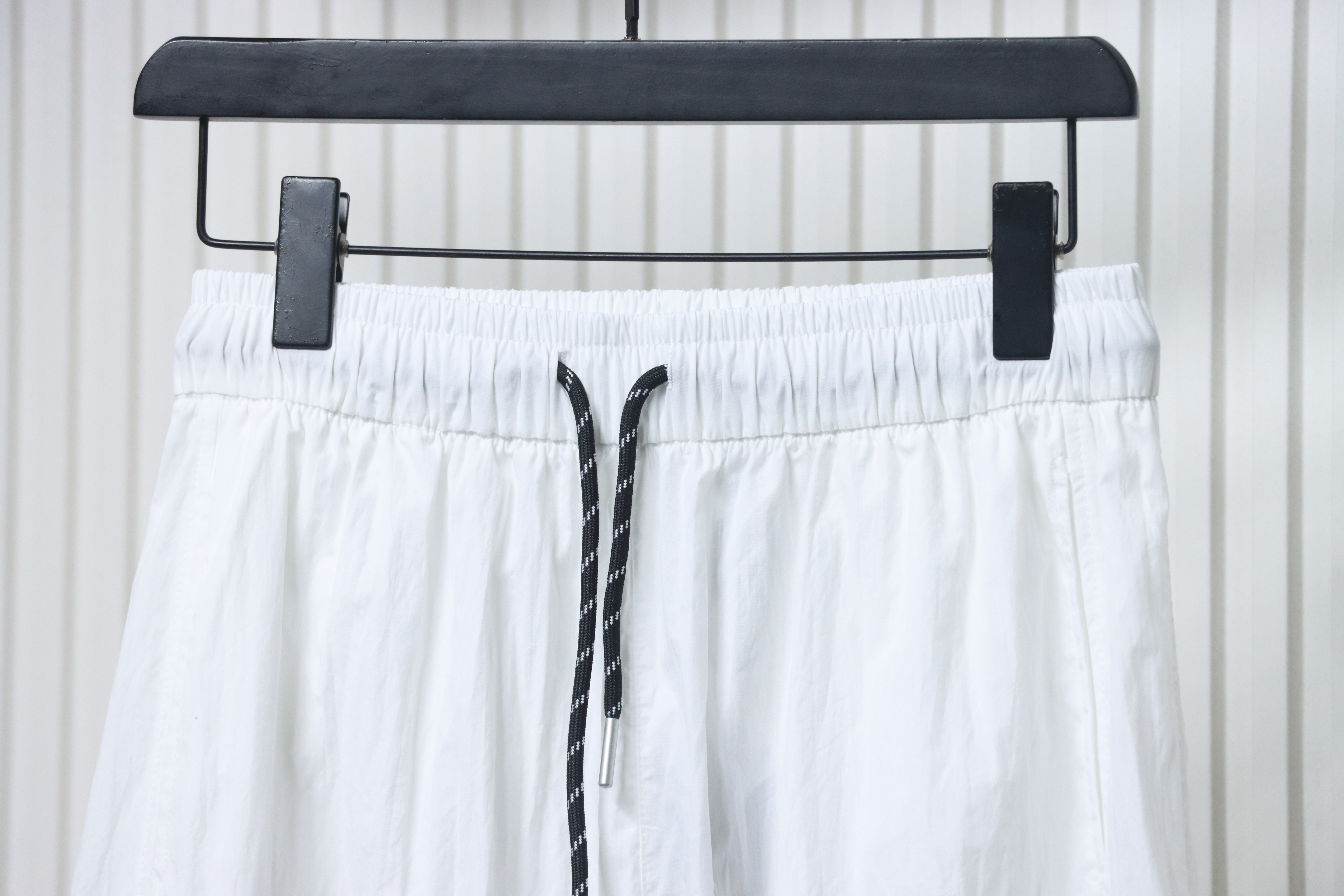 Ralph Lauren 24Fw Embroidered Small Logo Nylon Pants White