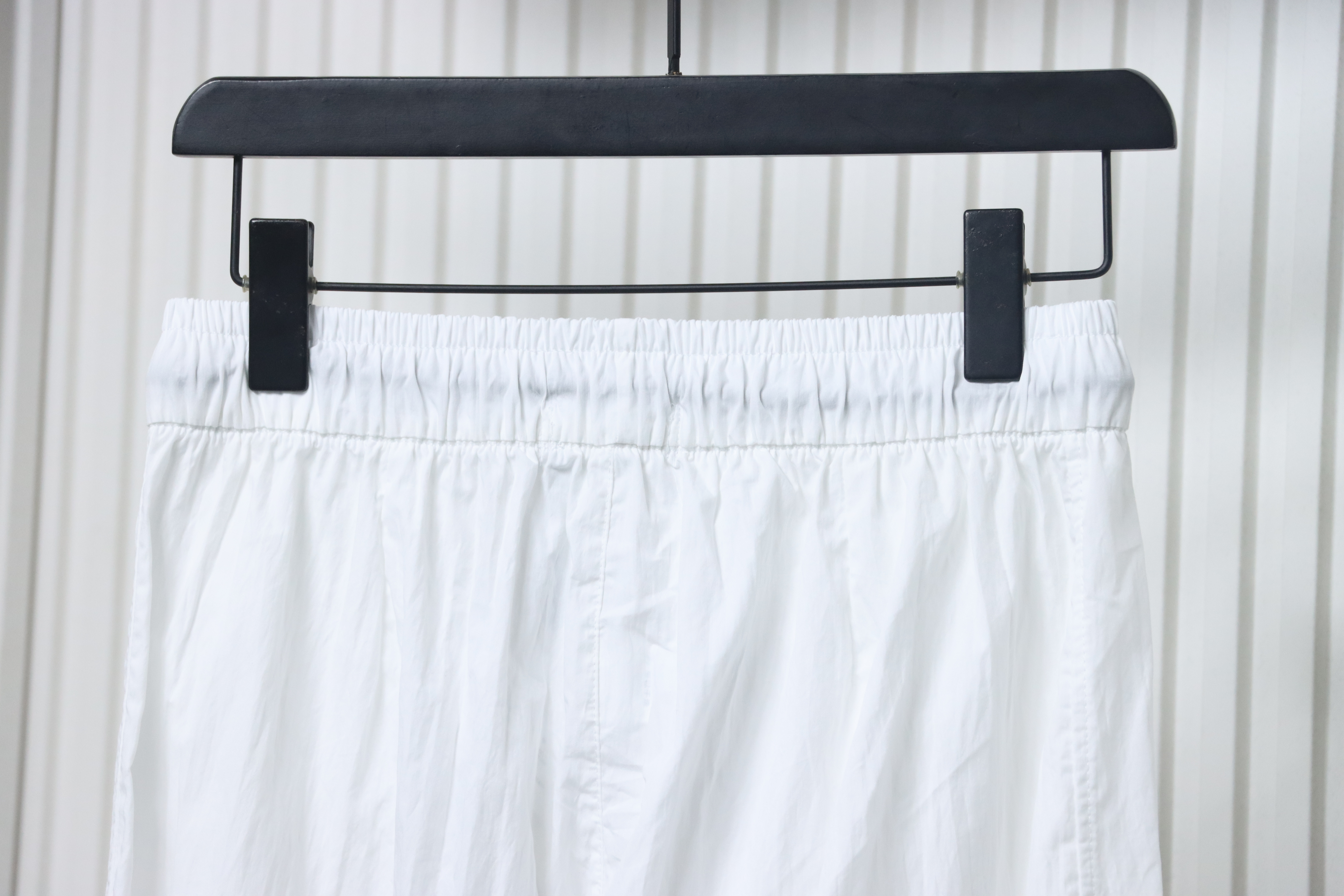 Ralph Lauren 24Fw Embroidered Small Logo Nylon Pants White