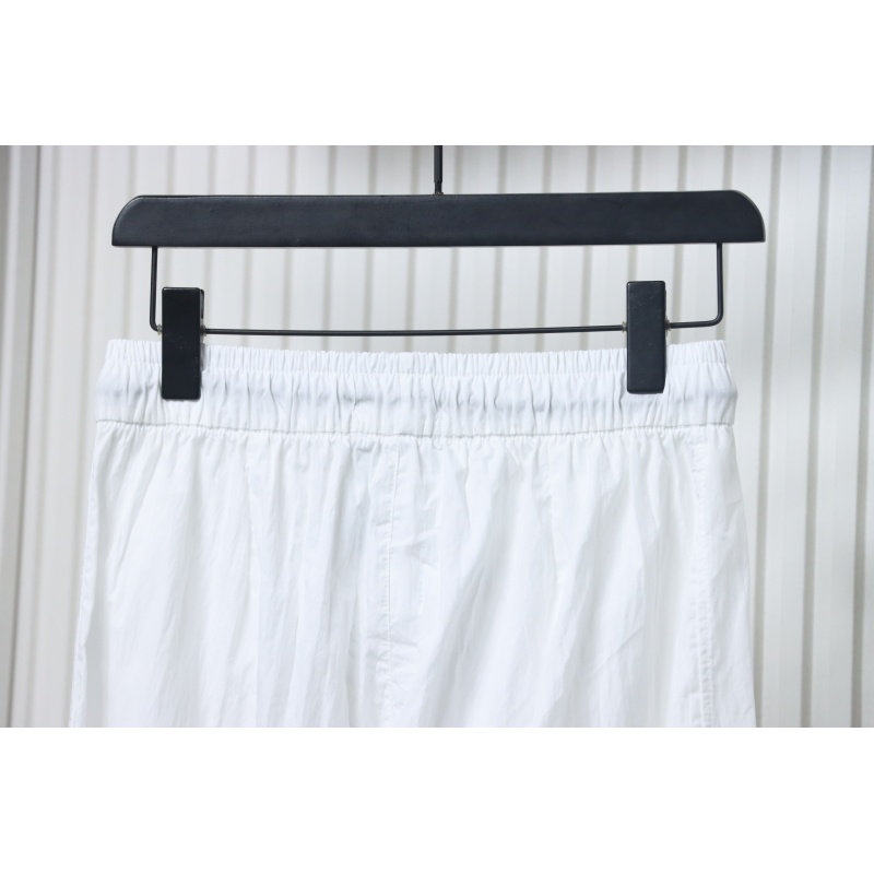 Ralph Lauren 24Fw Embroidered Small Logo Nylon Pants White