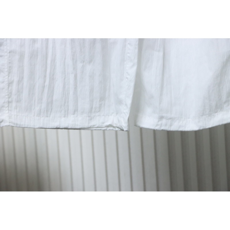 Ralph Lauren 24Fw Embroidered Small Logo Nylon Pants White