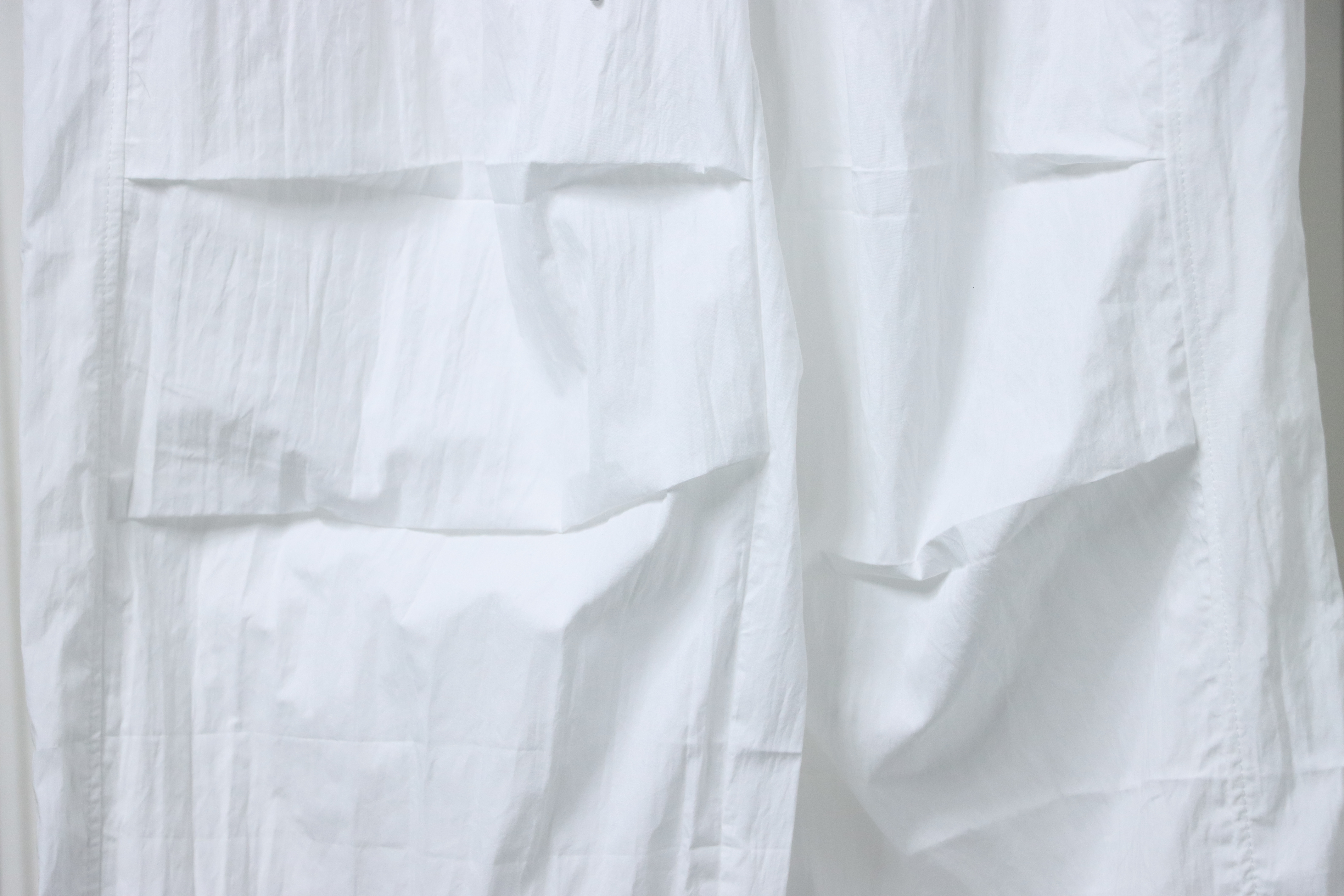 Ralph Lauren 24Fw Embroidered Small Logo Nylon Pants White