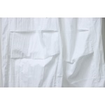 Ralph Lauren 24Fw Embroidered Small Logo Nylon Pants White