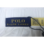 Ralph Lauren 24Fw Embroidered Small Logo Nylon Pants White