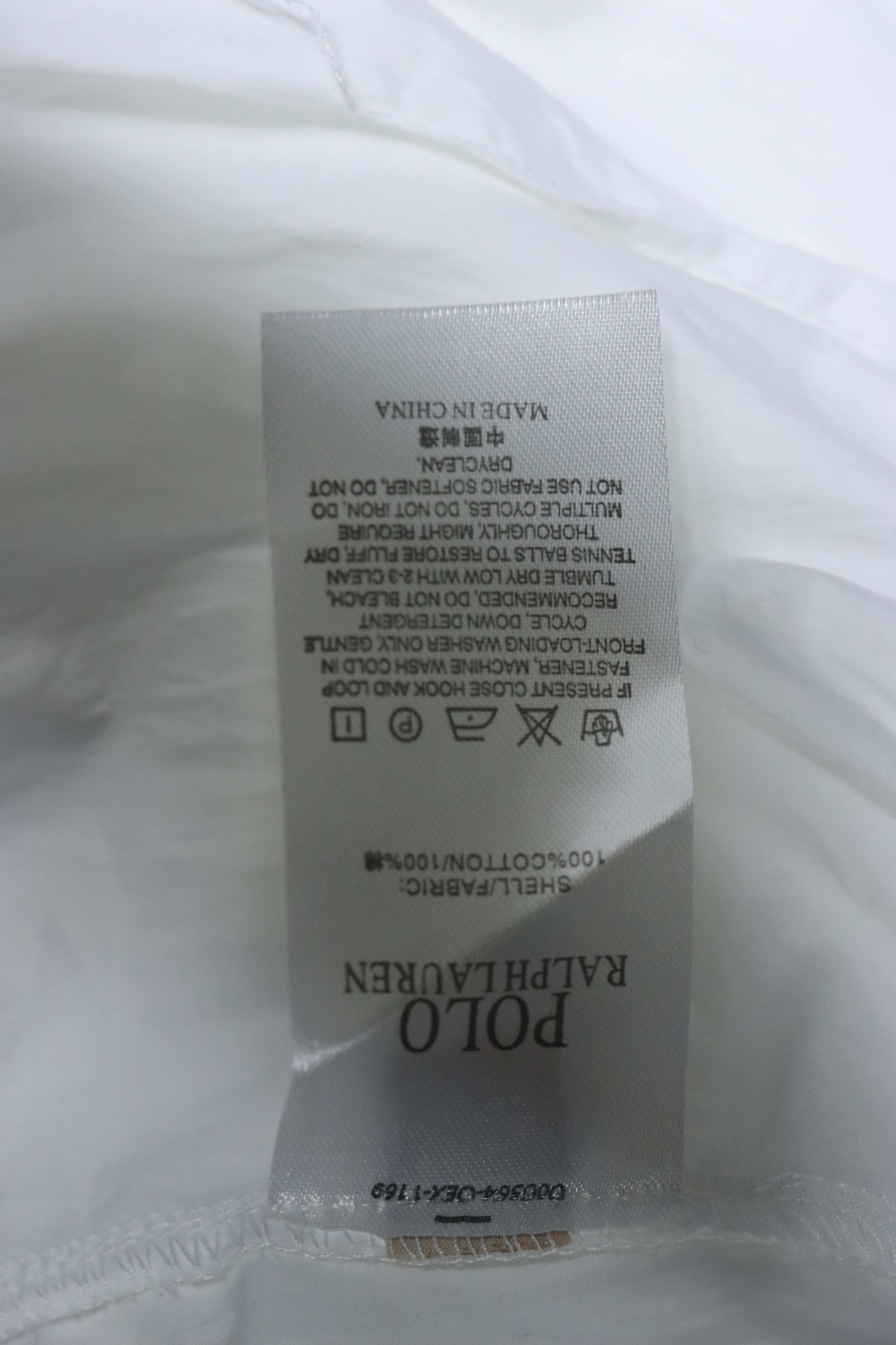 Ralph Lauren 24Fw Embroidered Small Logo Nylon Pants White