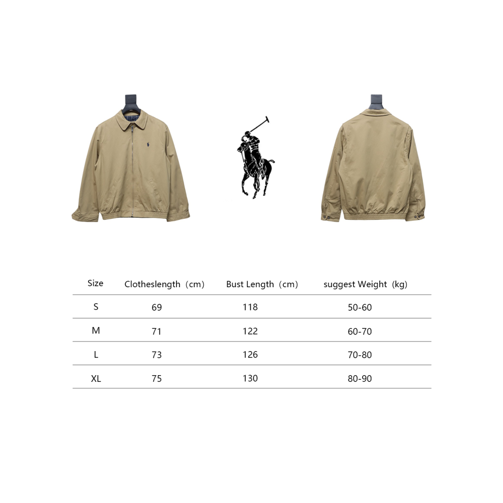 Ralph Lauren 24fwx03 Pony Logo Jacket Brown
