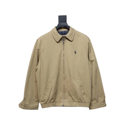 Ralph Lauren 24fwx03 Pony Logo Jacket Brown 01